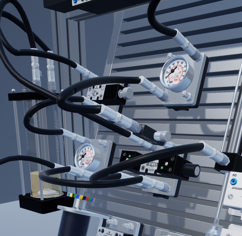 Hydraulics training software icon